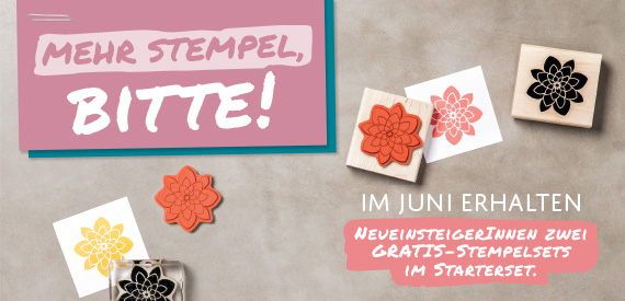 Nur noch heute ☺️ 2 Stempelsets&nbsp;gratis!