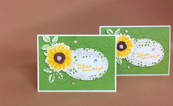 Sonnenblumiges Wochenendvideo