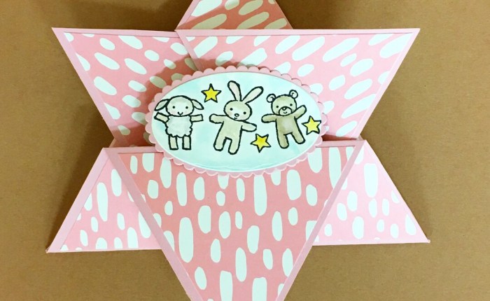 Anleitung Sternenfaltkarte