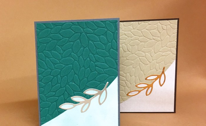 Eine „keep it simple“ Trauerkarte 