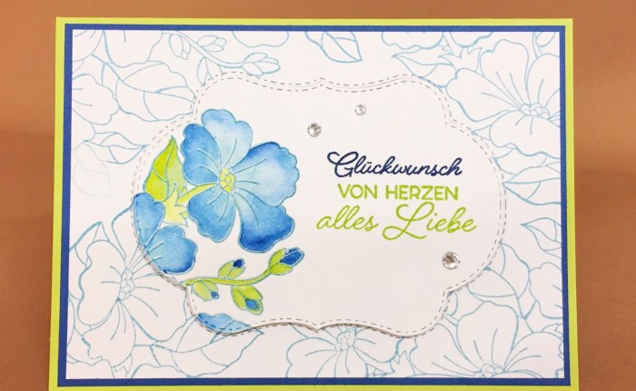 Stampin‘ Up Jubiläum&nbsp;…