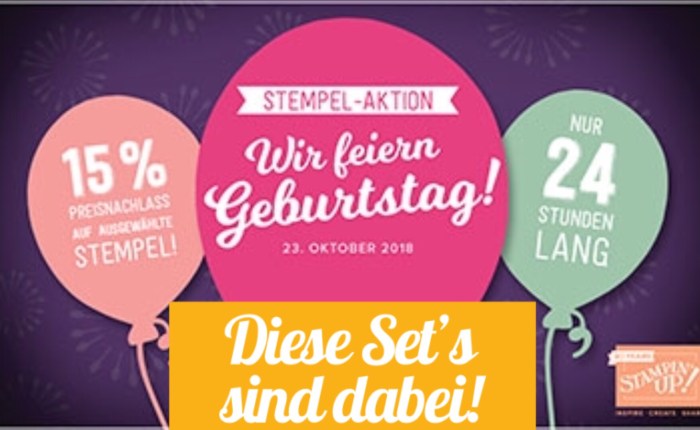 Geburtstagfeiern? Ich bin&nbsp;dabei!