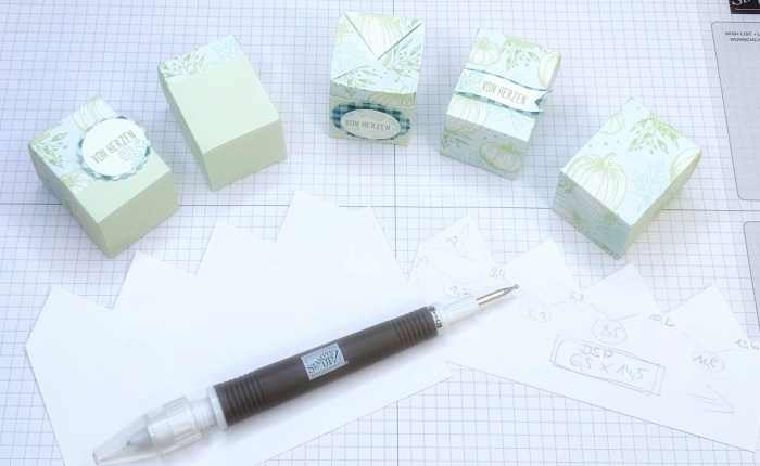 3 Design – 1 selbstschließende Box