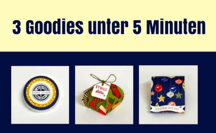 Wenn´s mal etwas schneller gehen&nbsp;muss…