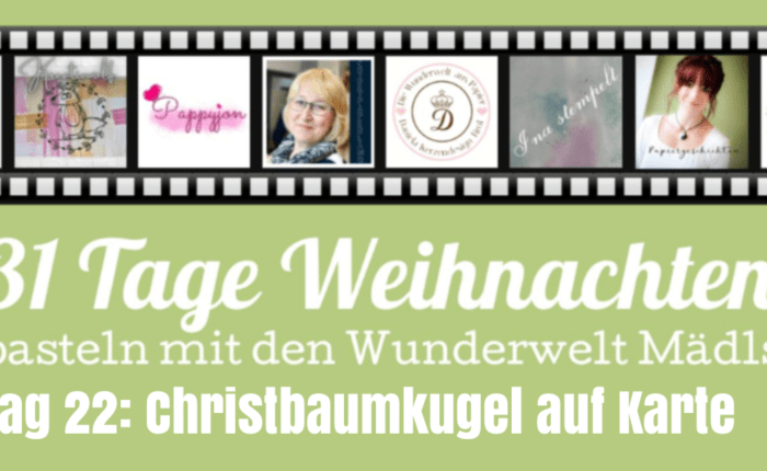 Eine Christbaumkugel auf der&nbsp;Karte