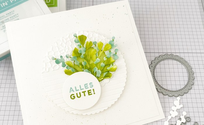 Wir basteln eine „kühle“ Sommerkarte – Onlinebasteltreff