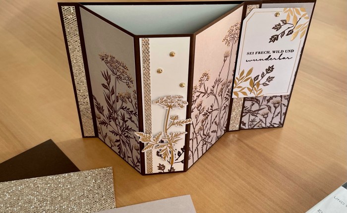 Herbstliche Faltkarte