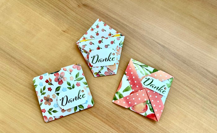 3 in 1 – Schnelle Goodies&nbsp;basteln