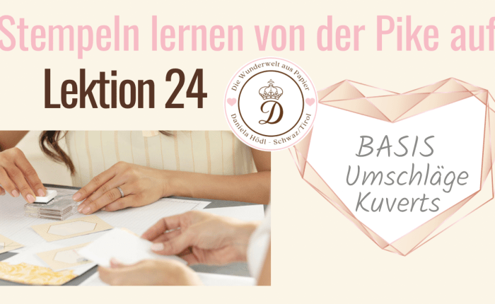 Wie berechne und bastle ich ein Kuvert ohne&nbsp;Stanzbrett?!