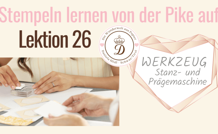 Stanz- und Prägemaschine – die Mini oder die Große?!&nbsp;🤔