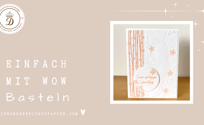 Ganz einfach mit ein bisschen&nbsp;wow