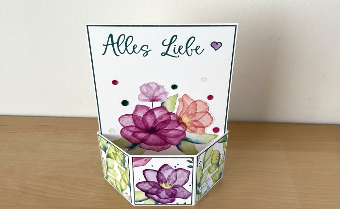 Hexagon Pop Up&nbsp;Karte