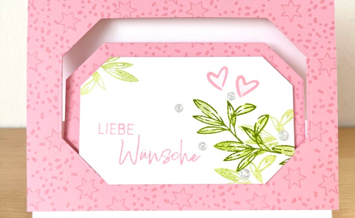 Karte mit 3-D&nbsp;Effekt