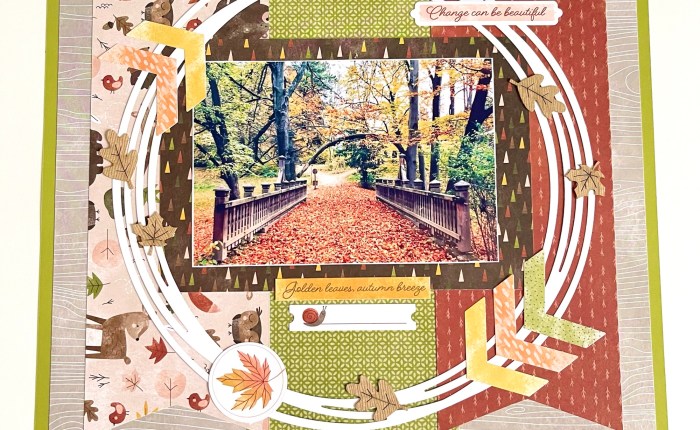 Herbst Scrapbook Freitag
