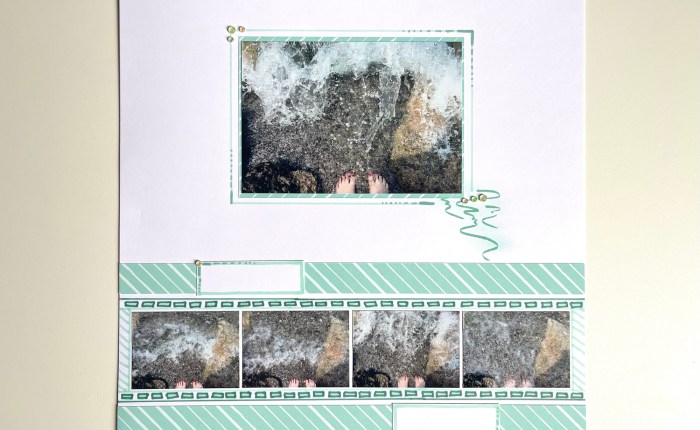 4. Scrapbook Doppelseite